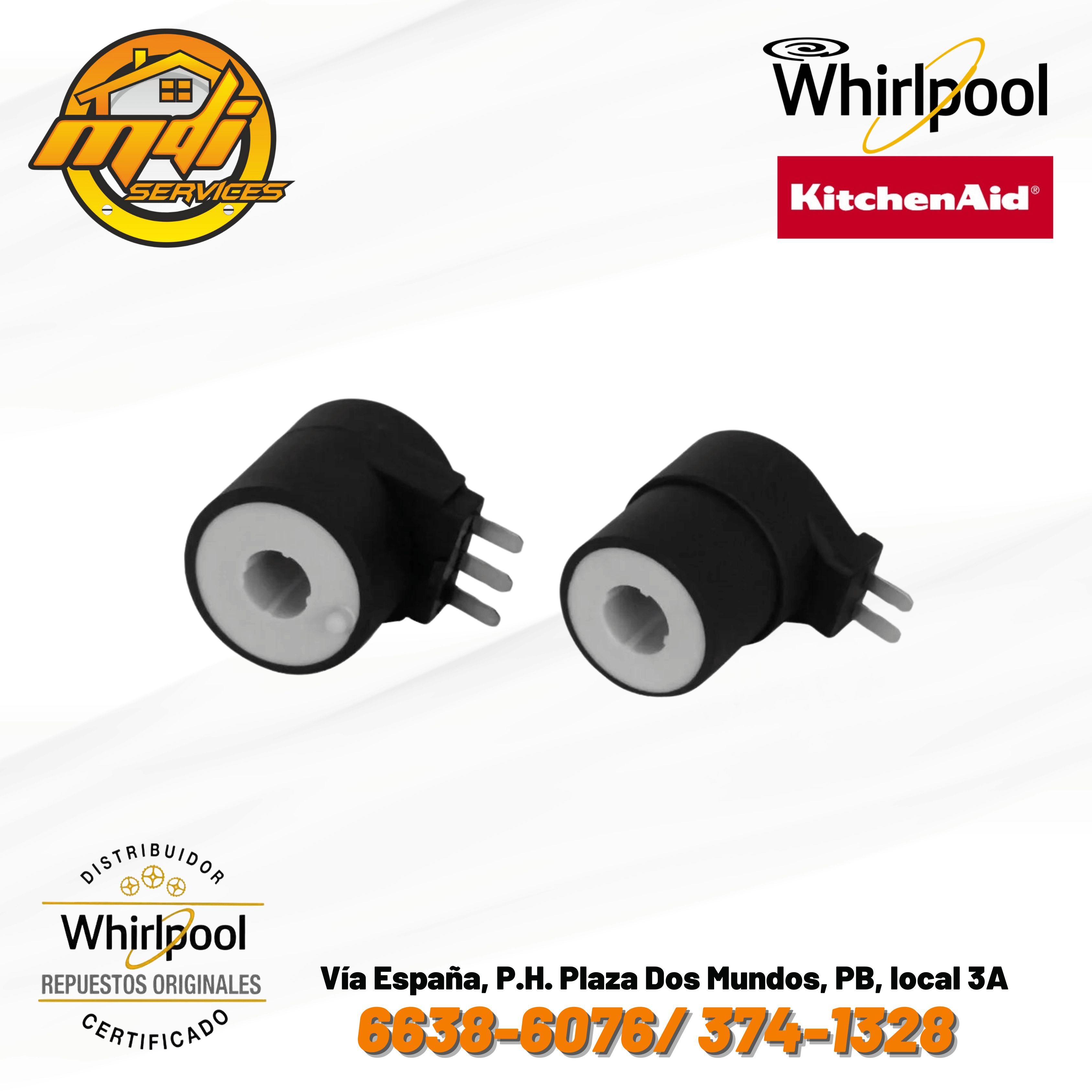 SELENOIDES GAS SECADORA WHIRLPOOL ORIGINAL FSP 279834